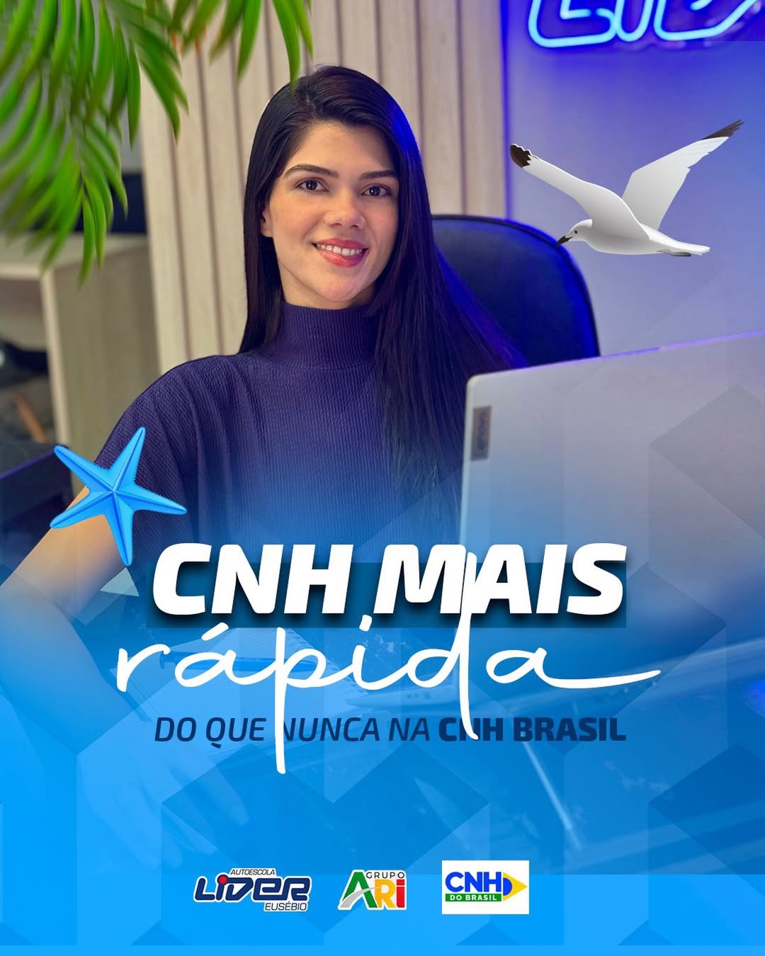 Destaque CNH mais rápida no Instagram